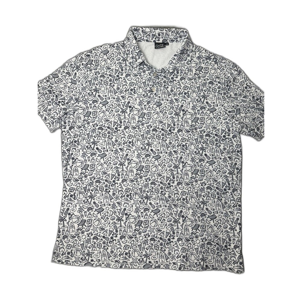 Sunday Swagger Men's Polo XXL All Over Print